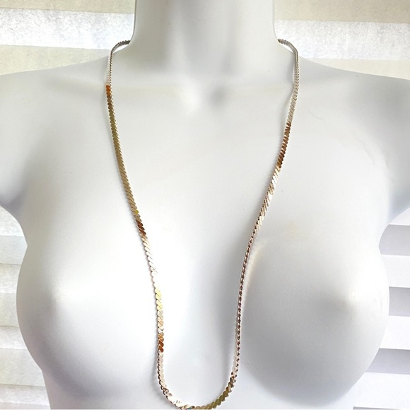 KOREA Silvertone Vintage Chain 30" - Picture 8 of 8